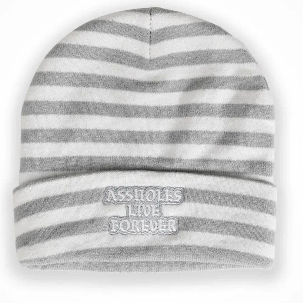 Assholes live forever beanie OS (2675) NEW